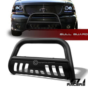 2004-2012 Chevy Colorado Matte Blk Bull Bar Brush Bumper Grill Grille Guard