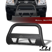 2005-2015 Toyota Tacoma Matte Black Studded Mesh Bull Bar Brush Bumper Guard