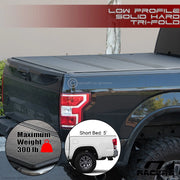 2016-2023 Toyota Tacoma 5 Ft Bed Lo Pro Aluminum Hard Tri Fold Tonneau Cover