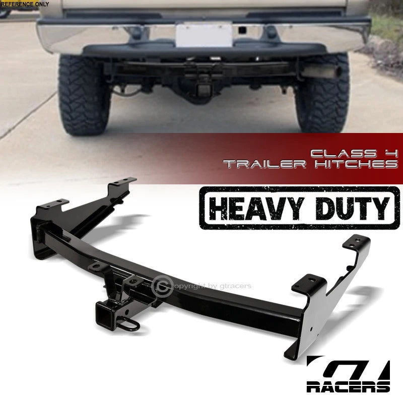 Class 4 Trailer Hitch Receiver Tow Heavy Duty 2" 2001-2010 Silverado/Sierra