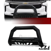 2021-2024 Tahoe/Suburban Matte Blk AVT Angular Bull Bar Bumper Grille Guard