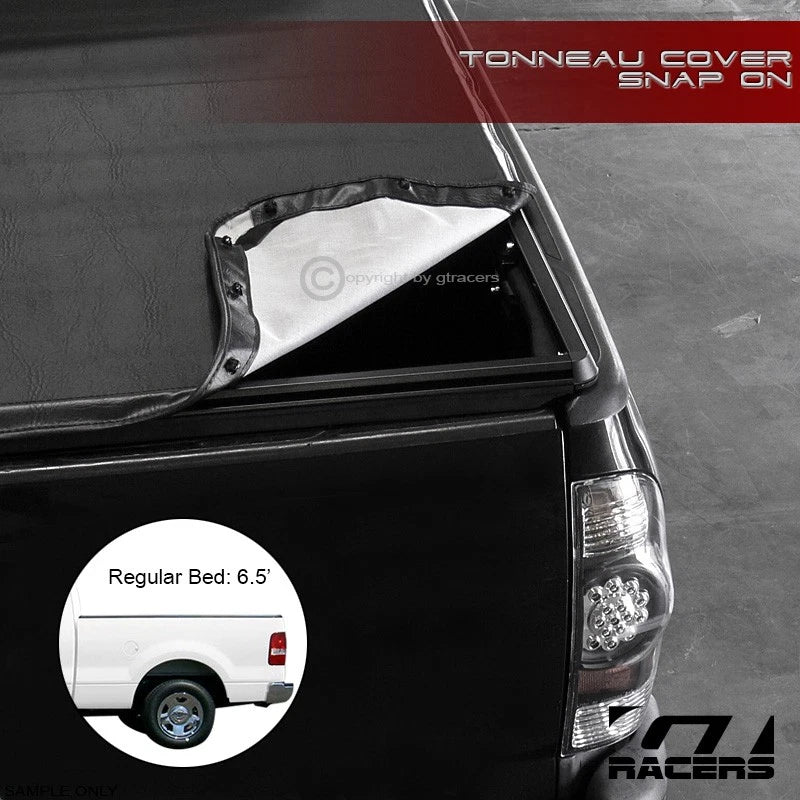 2004-2014 F150/2006-2008 Mark LT 6.5 Ft 78" Bed Snap-On Vinyl Tonneau Cover