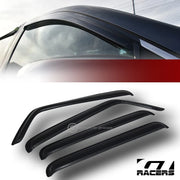 2007-2018 Jeep Wrangler 4D Sun/Rain Guard Vent Shade Deflector Window Visors