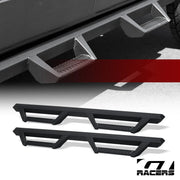 2005-2023 Toyota Tacoma Access Cab Matte Black Hoop Drop Step Side Nerf Bars