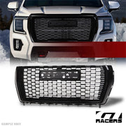 2021-2024 GMC Yukon/XL Glossy Blk Denali Honeycomb Mesh Front Bumper Grille