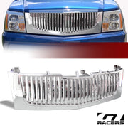 2002-2006 Cadillac Escalade Chrome Vertical Front Hood Bumper Grill Grille