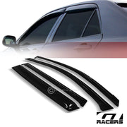 Sun/Rain/Wind Guard Shade Deflector Window Visors 4pc 2006-2012 Toyota Rav4