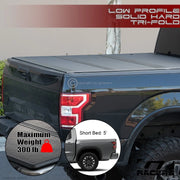2022-2023 Nissan Frontier 5' Bed Lo Pro Aluminum Hard Tri Fold Tonneau Cover
