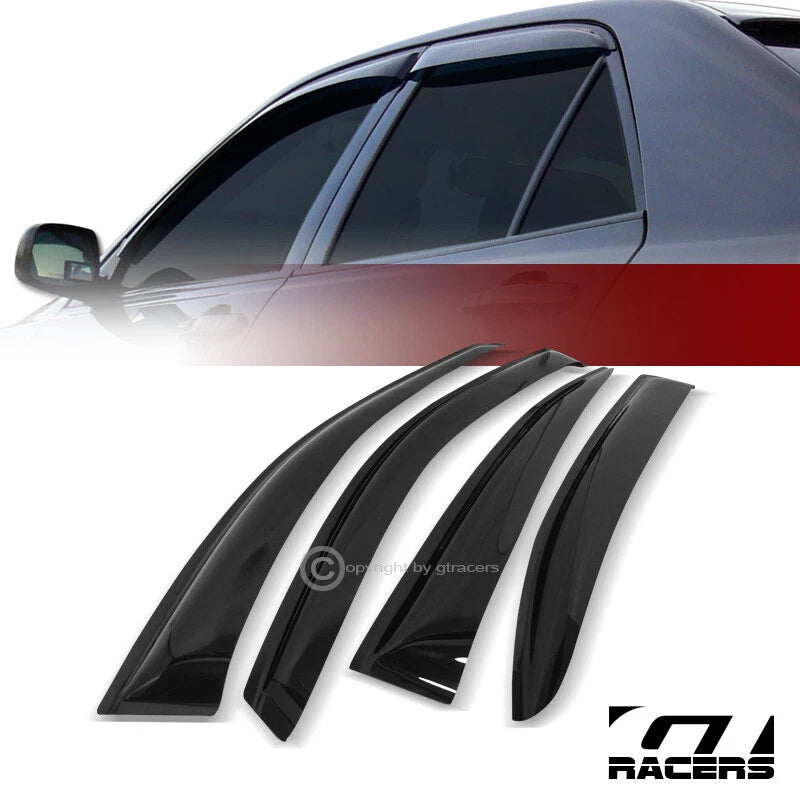 2008-2012 Honda Accord Sedan Sun/Rain Guard Shade Deflector Window Visors 4P