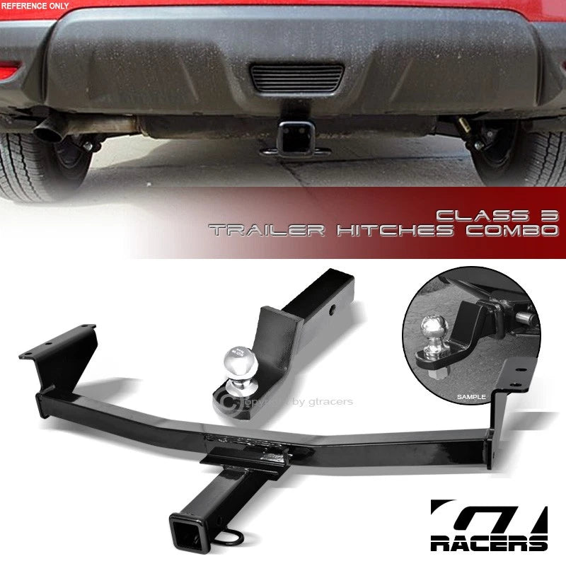 Class 3 Trailer Hitch Receiver w/2" Ball Bumper Mount 2008-2020 Nissan Rogue