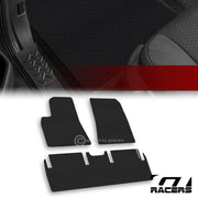 2017-2020 Tesla 3 Honeycomb HEX Rubber All Weather Floor Mats Carpets 3pc