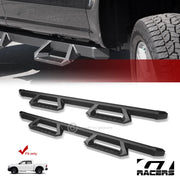 2009-2018 Dodge Ram Crew Matte Black Aluminum Hoop Drop Step Side Nerf Bars