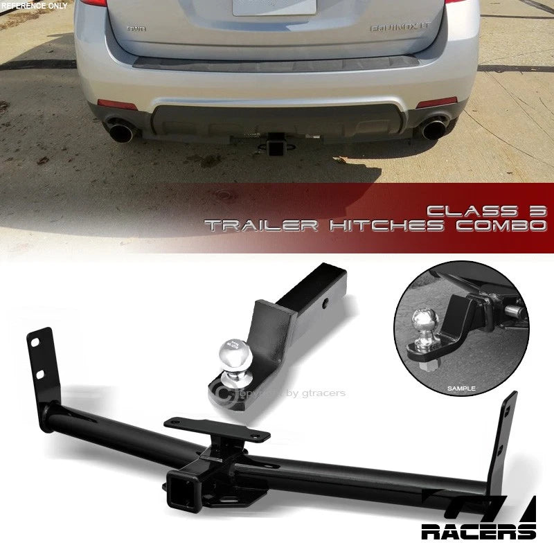 Class 3 Trailer Hitch Receiver w/2" Ball Bumper Mount 2005-2016 2017 Equinox
