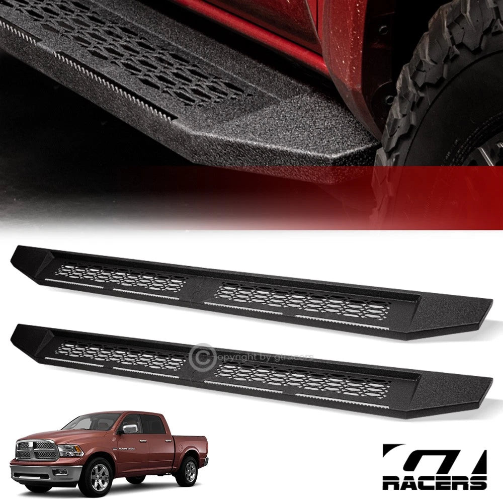 2009-2018 Dodge Ram/2019+ Classic Crew 7" Texture Blk Modular Running Boards
