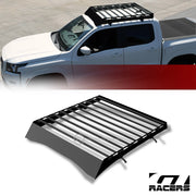 2007-2013 Tundra CrewMax Blk Modular Window Frames Roof Basket+Wind Fairing