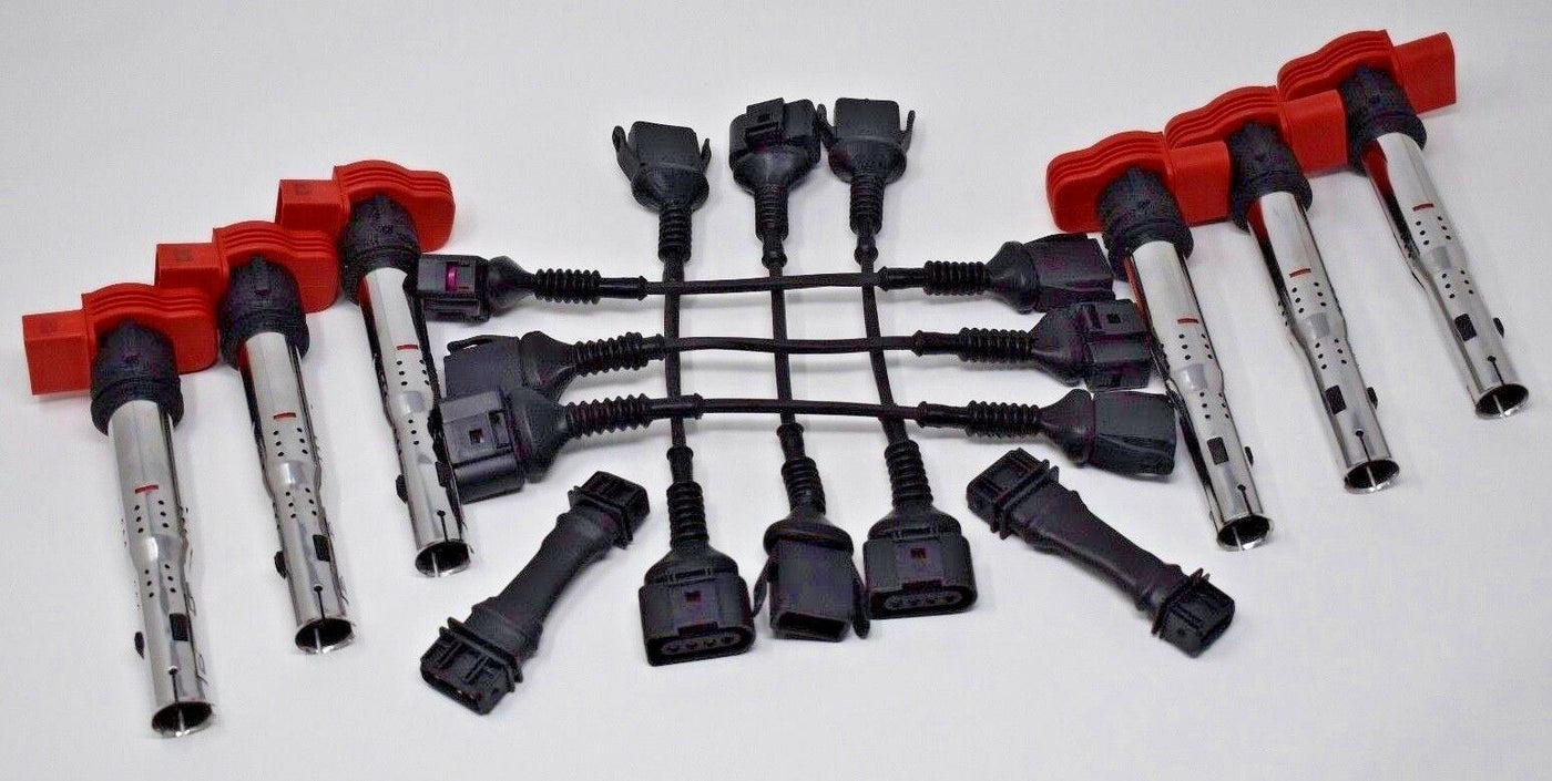 Audi 2.7T Coil Conversion Harness + ICM Delete Kit + Coilpack - S4 RS4 B5 2.7T