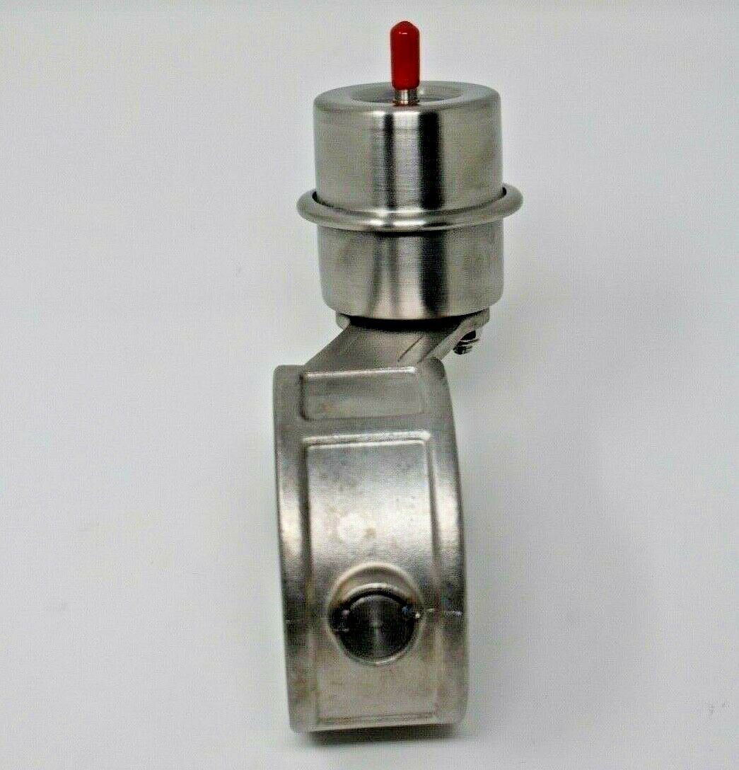 3" Inch Exhaust Control Valve Boost Actuated Closed Cutout Downpipe Steel