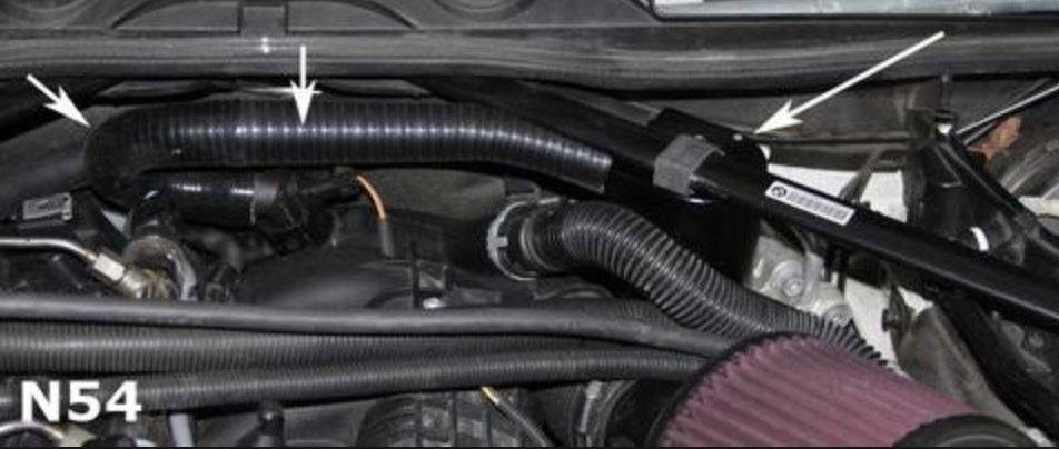 BMW N54 135i 335i 535i Double Baffled Oil Catch Can W/ Silicone Hoses Burger BMS