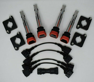 Audi 2.0T Coil Conversion ICM Bypass Kit R8 Coilpack Plates (97-99.5 1.8T) B5 A4