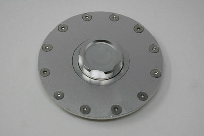 Billet Aluminum Universal Fuel Cell Gas Tank Filler Cap Twist Filler Plate Cover