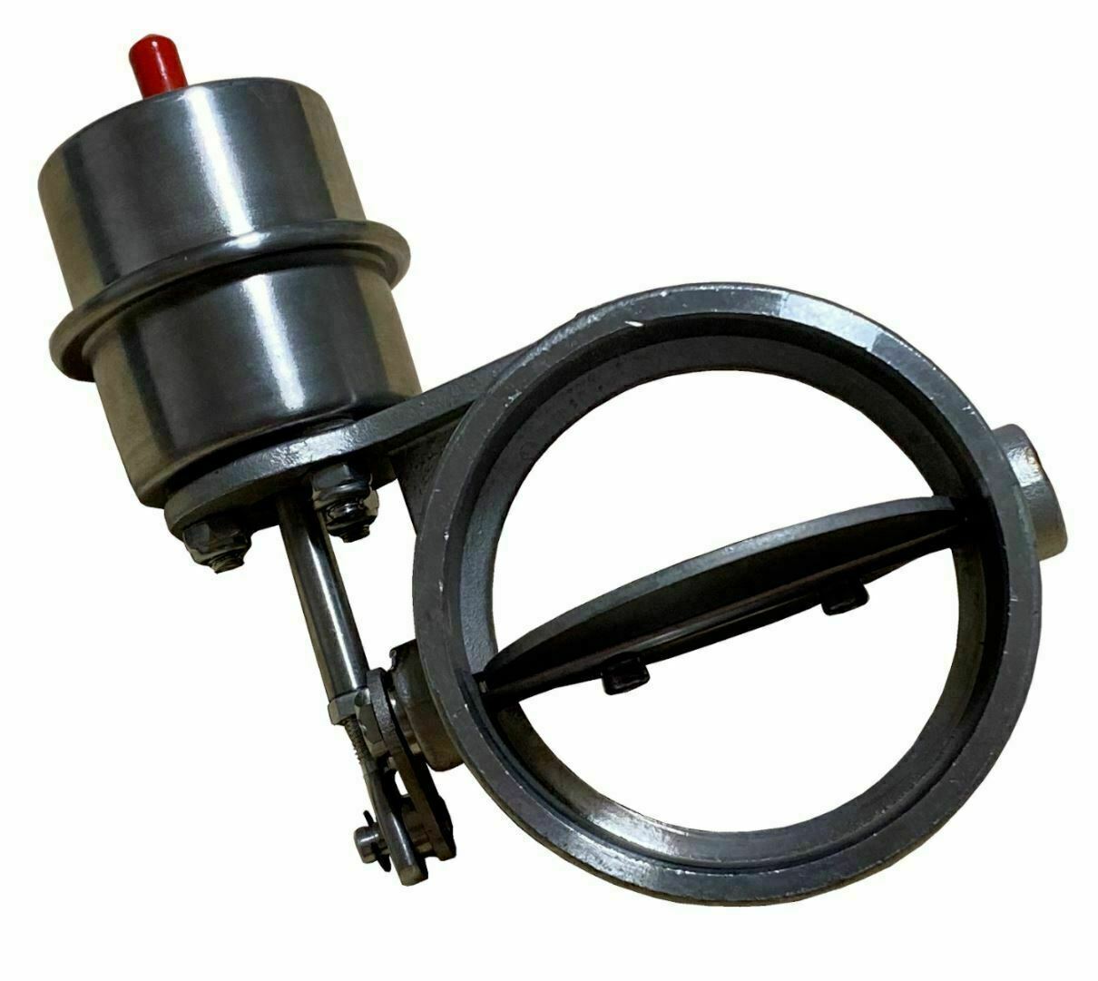 3" Inch Exhaust Control Valve Vacuum Actuator Open Cutout Downpipe Steel 76mm US