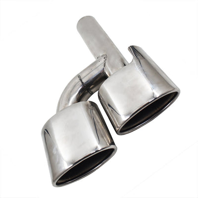 AMG Style Exhaust Muffler Pipe Tip For Mercedes-Benz C-Class W204 C300 C350 C63