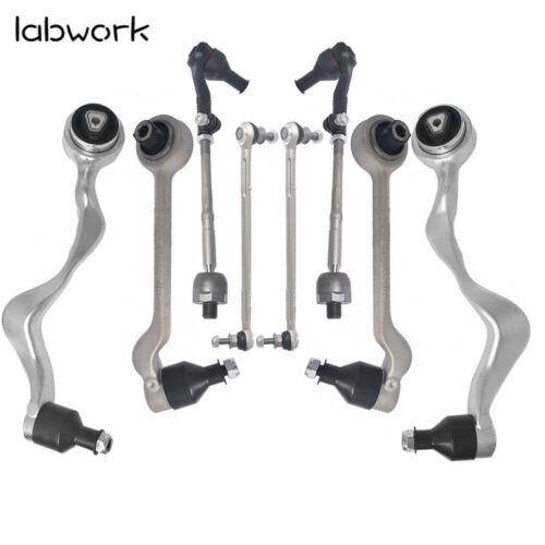 For BMW E90 Ball Joint Sway Bar Link Tie Rods Front Control Arm Suspension kit