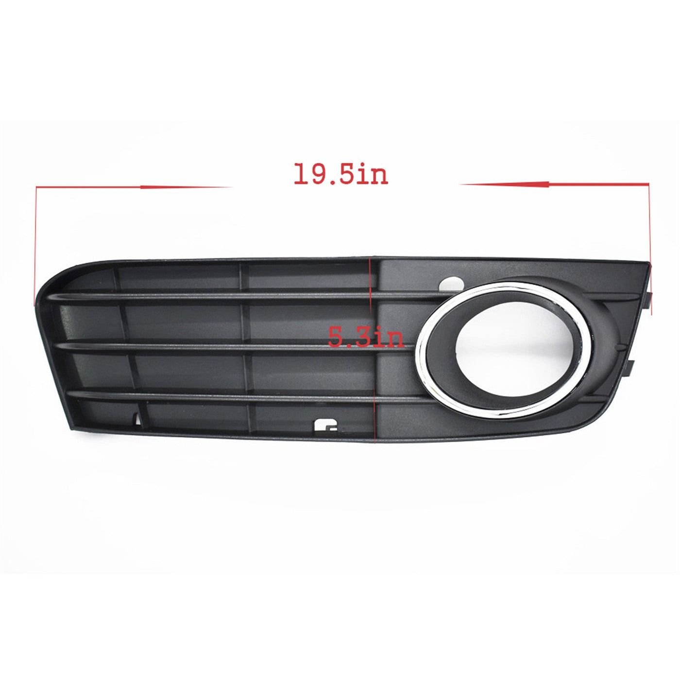 New Pair Front Bumper Fog Light Grille Grill Cover For Audi A4 B8 A4L 2009-2012