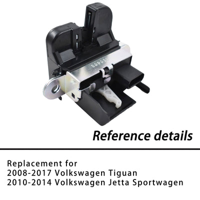 Trunk Lock Latch Actuator Fit For 09-17 VW Volkswagen Tiguan Jetta Sportwagen